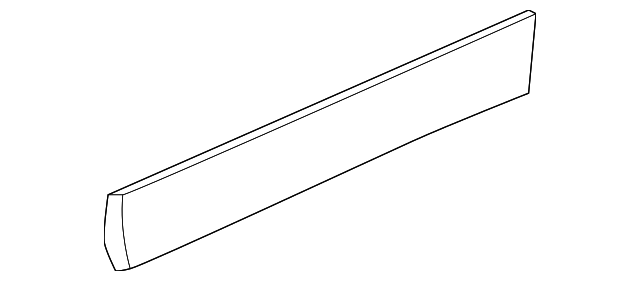 80870-1JB0C Деталь LOWER MOLDING, RIGHT