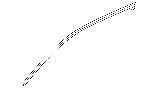 80283-1JA0B Деталь WINDOW MOLDING, LEFT