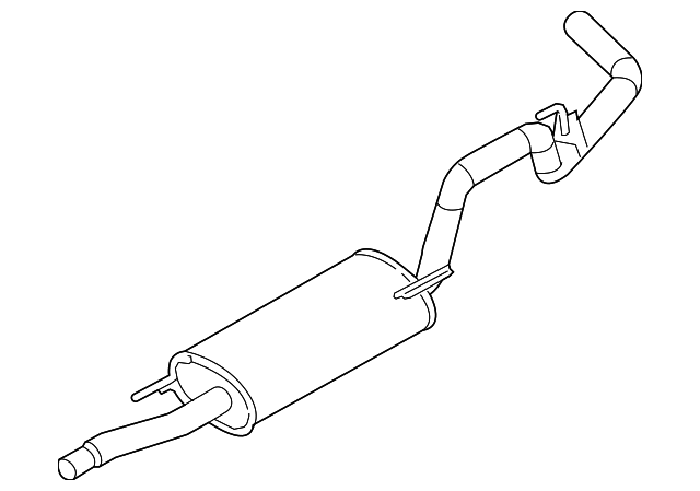BL3Z-5230-G Деталь MUFFLER