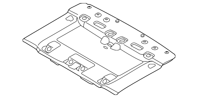 84280-1U200VA Деталь REAR CARPET