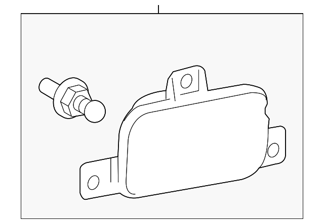 92243669 Деталь BACKUP LAMP ASSY, RIGHT