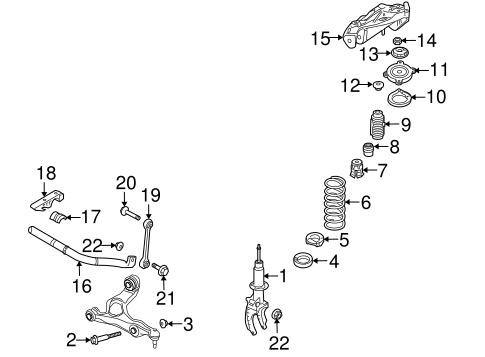 Q7 SHOCKS & COMPONENTS