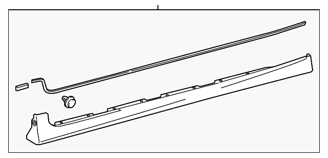 75860-12060-G0 ROCKER MOLDING, LEFT