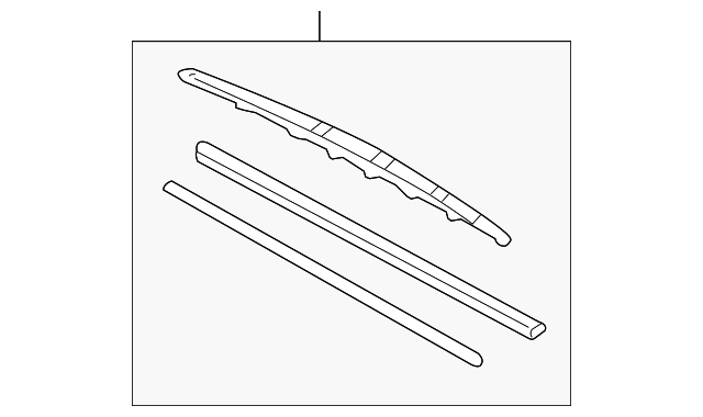85212-AA080 Деталь WIPER BLADE, RIGHT