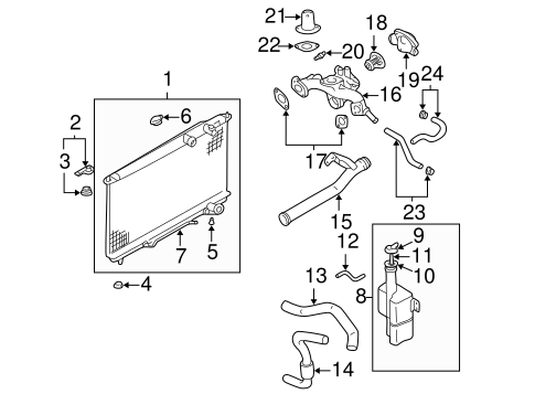 Optima RADIATOR & COMPONENTS