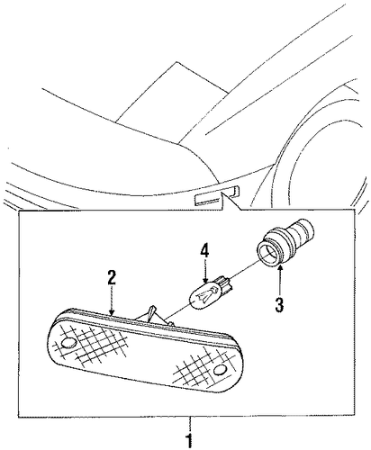 Miata SIDE MARKER LAMPS