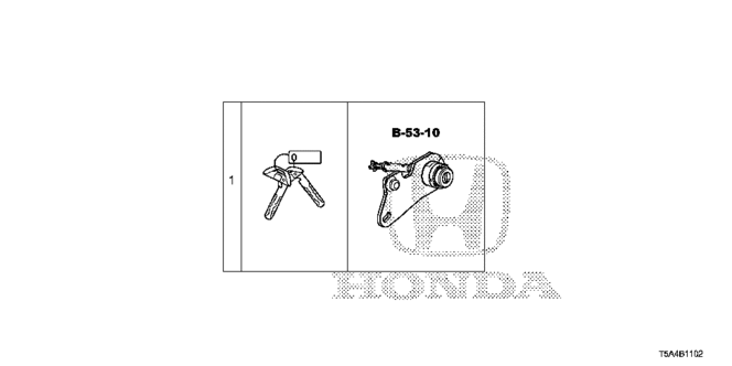 FIT KEY CYLINDER SET (SMART)