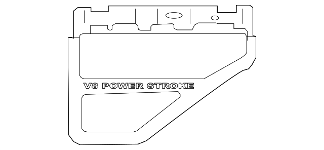 8C3Z-16228-A Деталь VENT, RIGHT