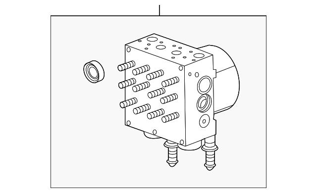 23156466 Деталь ABS CONTROL UNIT
