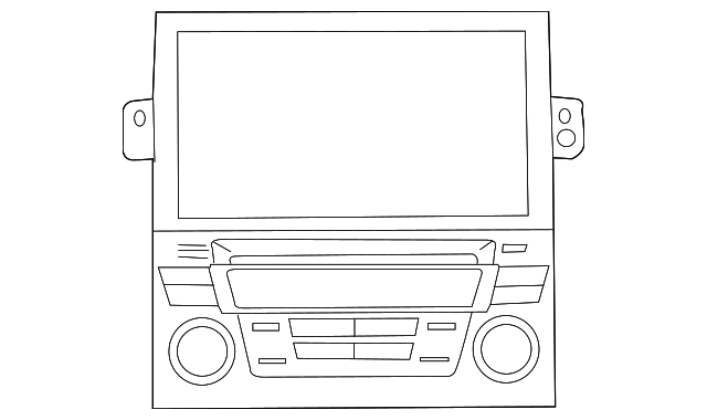 86271AJ60B Деталь DISPLAY SYSTEM