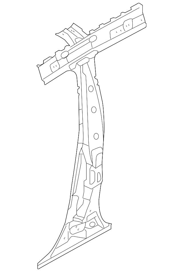 71401-A7500 Деталь PILLAR REINF, LEFT