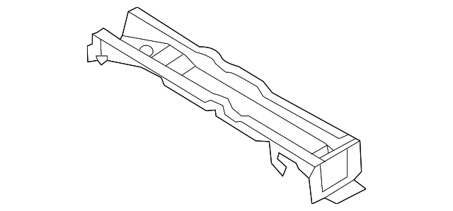 65251-4D250 Деталь REAR CROSSMEMBER