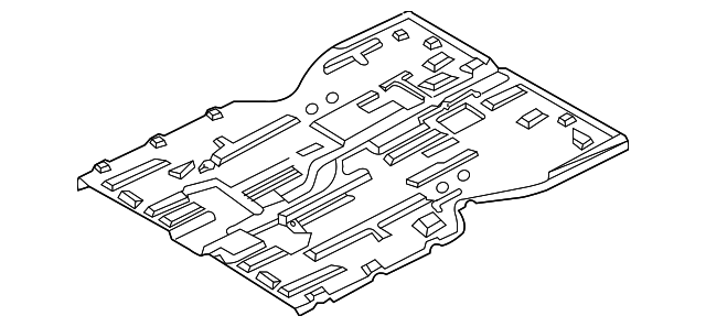 65100-4D250 Деталь FRONT FLOOR PAN