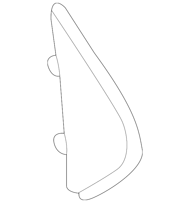 EC01-50-M40G-83 Деталь CORNER TRIM, LEFT