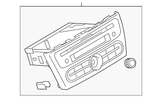 8701A368XA Деталь RADIO