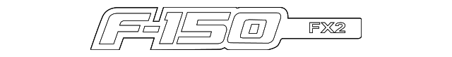 AL3Z-16720-E Деталь NAMEPLATE, RIGHT