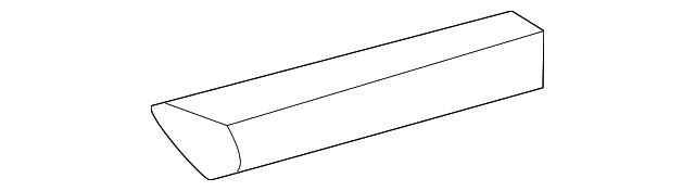 202-690-80-62-9040 UPPER MOLDING, RIGHT