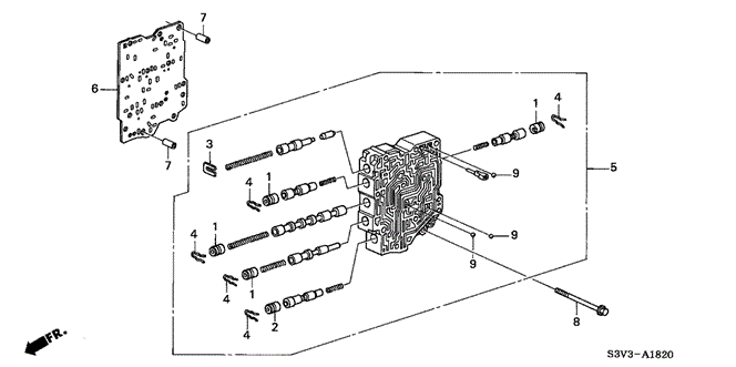 MDX AT SECONDARY BODY ('03-'06)