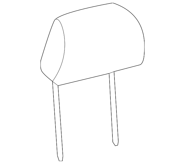 5ZC14DX9AA Деталь HEADREST, LEFT