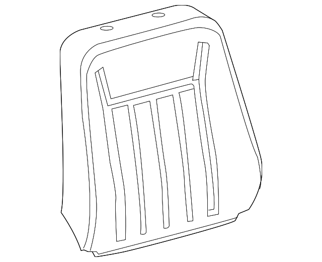 5ZC08DX9AA Деталь SEAT BACK COVER, RIGHT