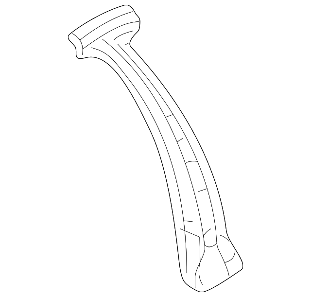 71515-25560 Деталь PILLAR REINF, LEFT