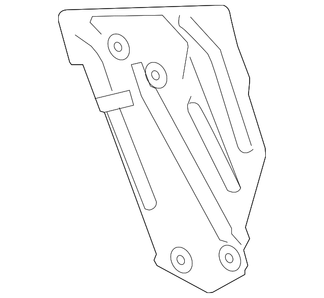 1Q0-839-461 Деталь WINDOW REGULATOR, LEFT