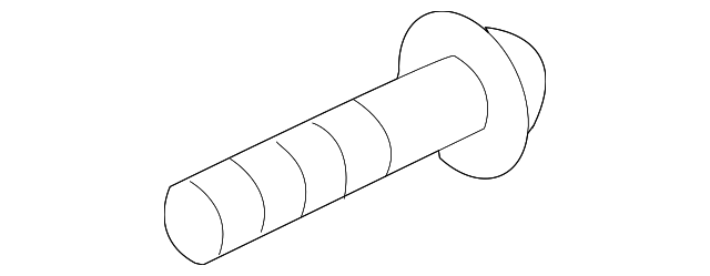 N-107-115-01 Деталь QTR GLASS BOLT, LEFT