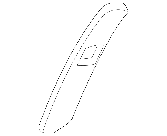 22590330 TRACK COVER, LEFT