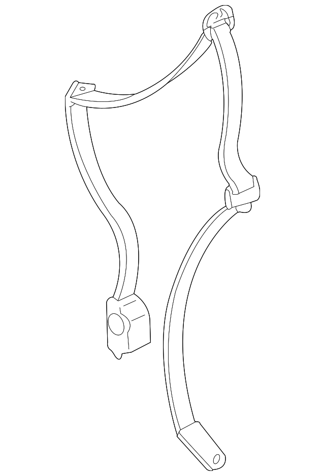 88950467 RETRACTOR ASSY, LEFT