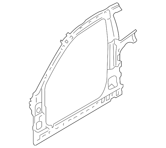 71201-1E200 Деталь INNER PANEL, LEFT