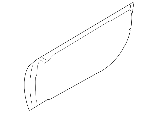 SU003-01558 Деталь DOOR SHELL, RIGHT