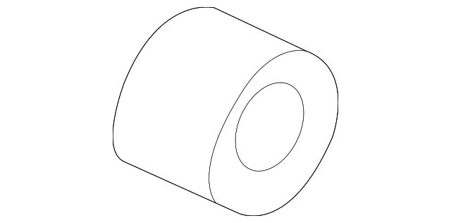 SU003-04136 Деталь DOOR SHELL BUFFER, LEFT