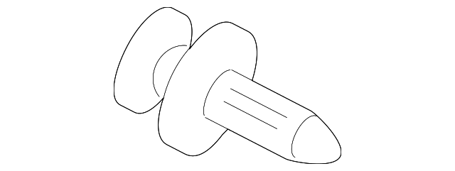 SU003-04054 Деталь LOWER W'STRIP CLIP, RIGHT
