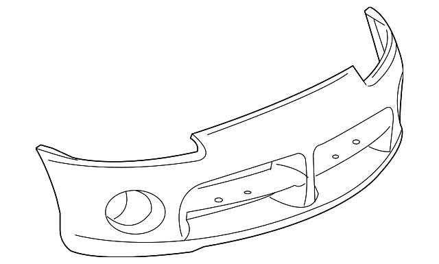 5170037AA Деталь BUMPER COVER