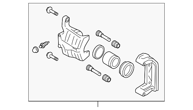 44001-JG00A CALIPER, RIGHT