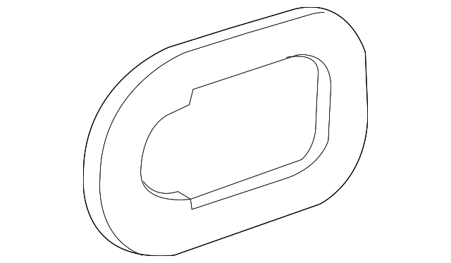 3D0-945-191-D Деталь TAIL LAMP ASSY GASKET, RIGHT