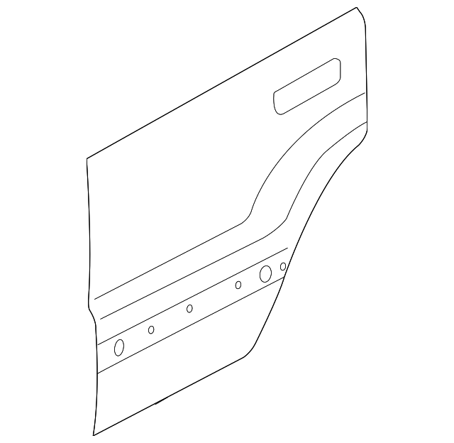 55394386AD Деталь OUTER PANEL, RIGHT