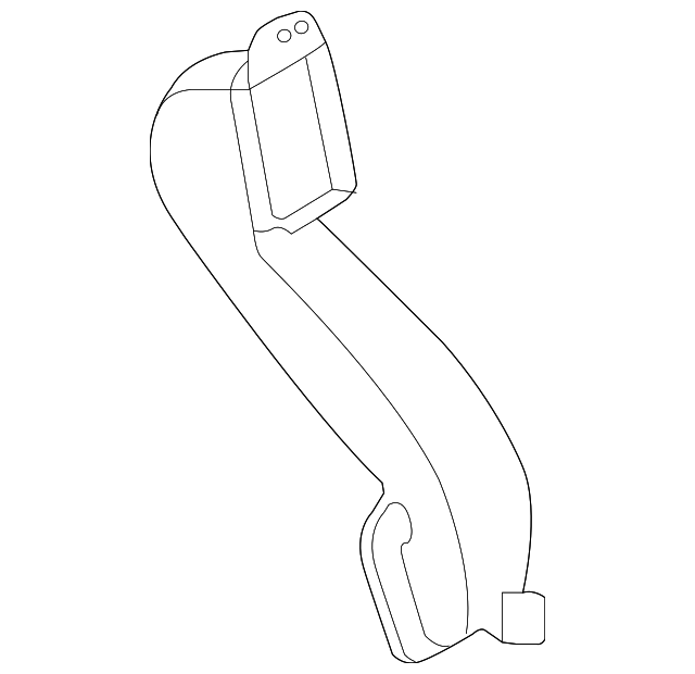 19316458 Деталь FLOOR DUCT, LEFT