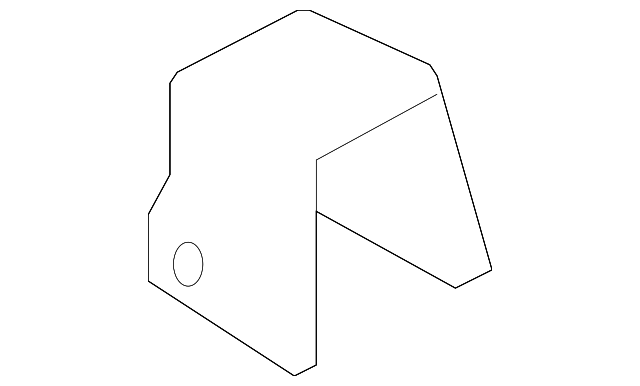 11215-8Y100 Деталь SIDE MOUNT BRKT, LEFT