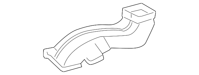 87211-50110 Деталь FLOOR DUCT, LEFT