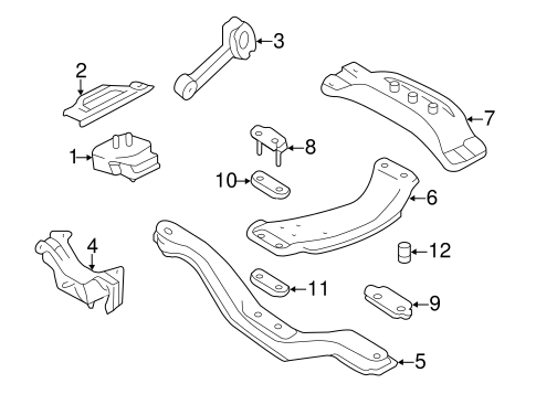 Impreza ENGINE & TRANS MOUNTING