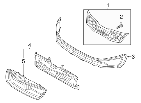 Optima GRILLE & COMPONENTS