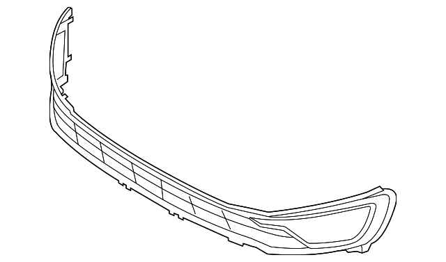 86560-4U000 Деталь LOWER GRILLE