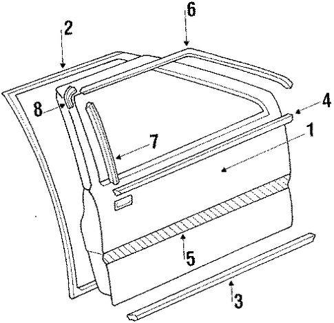 Precis DOOR & COMPONENTS