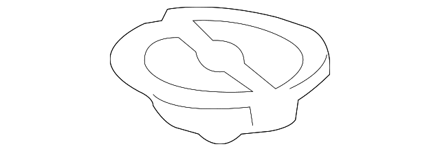 14103857 SPARE COVER RETAINER PLATE