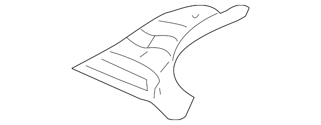25743035 FLOOR COVER EXTENSION, LEFT