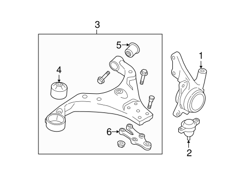 Sportage SUSPENSION COMPONENTS