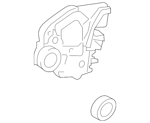 69050-02200 Деталь LOCK ASSY, RIGHT