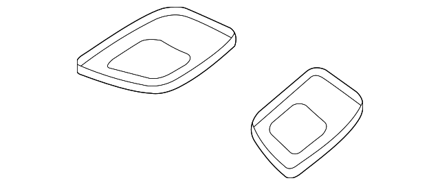 92801-2P500 Деталь LAMP LENS, RIGHT