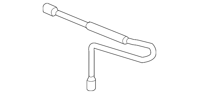 8T4Z-2286-B Деталь BRAKE TUBE